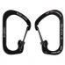 Mosquetão Nite Ize SlideLock Carabiner #2 em aço inox preto